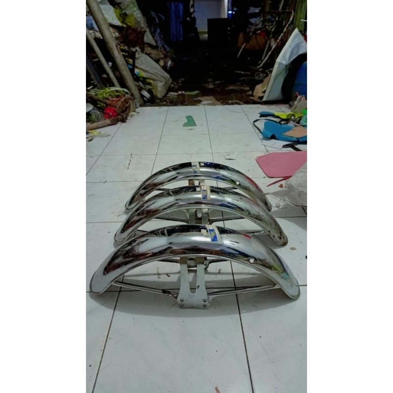 Slebor Depan RX 100 Nos Baru Slebor Spakbor Talang Air Depan Urami Nos Yamaha RX 100 RX100 RX 125 RX