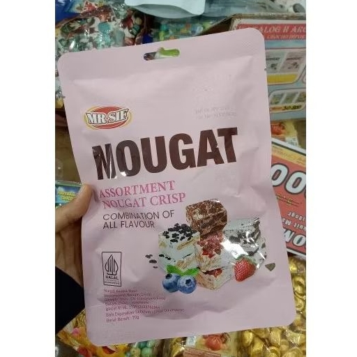 

(ORIGINAL) MR.SIF Nougat Chocolate Cookies and Cream 70 Gram
