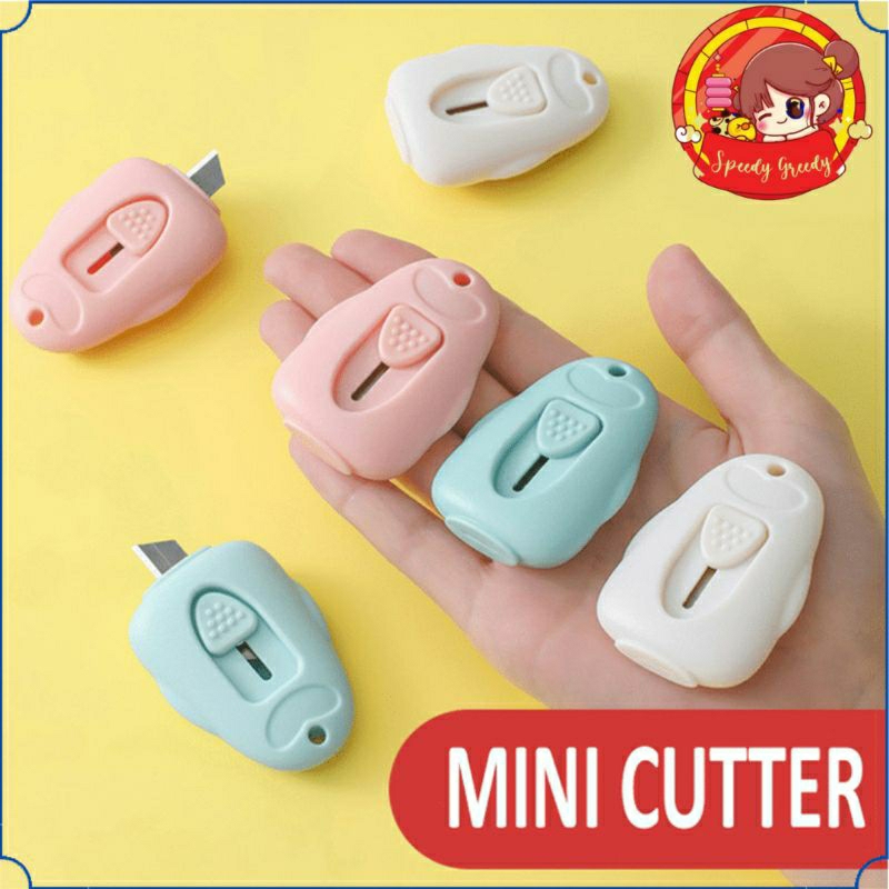 

TERMURAH ! CUTTER MINI BENTUK AWAN / DOLPHIN / PENGUIN / PISAU KECIL IMUT LUCU / CUTTER PEMBUKA PAKET / CUTTER TRAVELLING