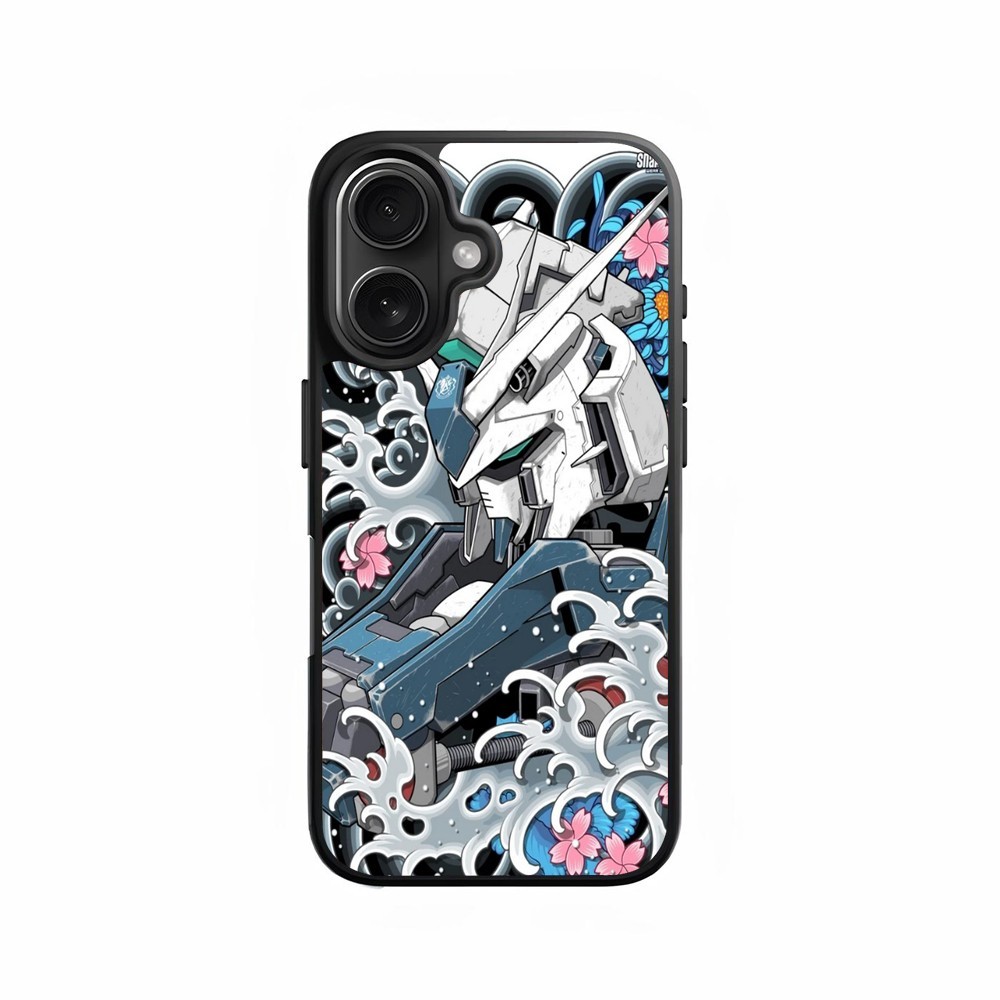 CASING iPhone 6 7 8 SE X XR XS 11 12 13 14 15 16 Pro Max Mini Plus CASE Gundam Tattoo Hi Nu Gundam