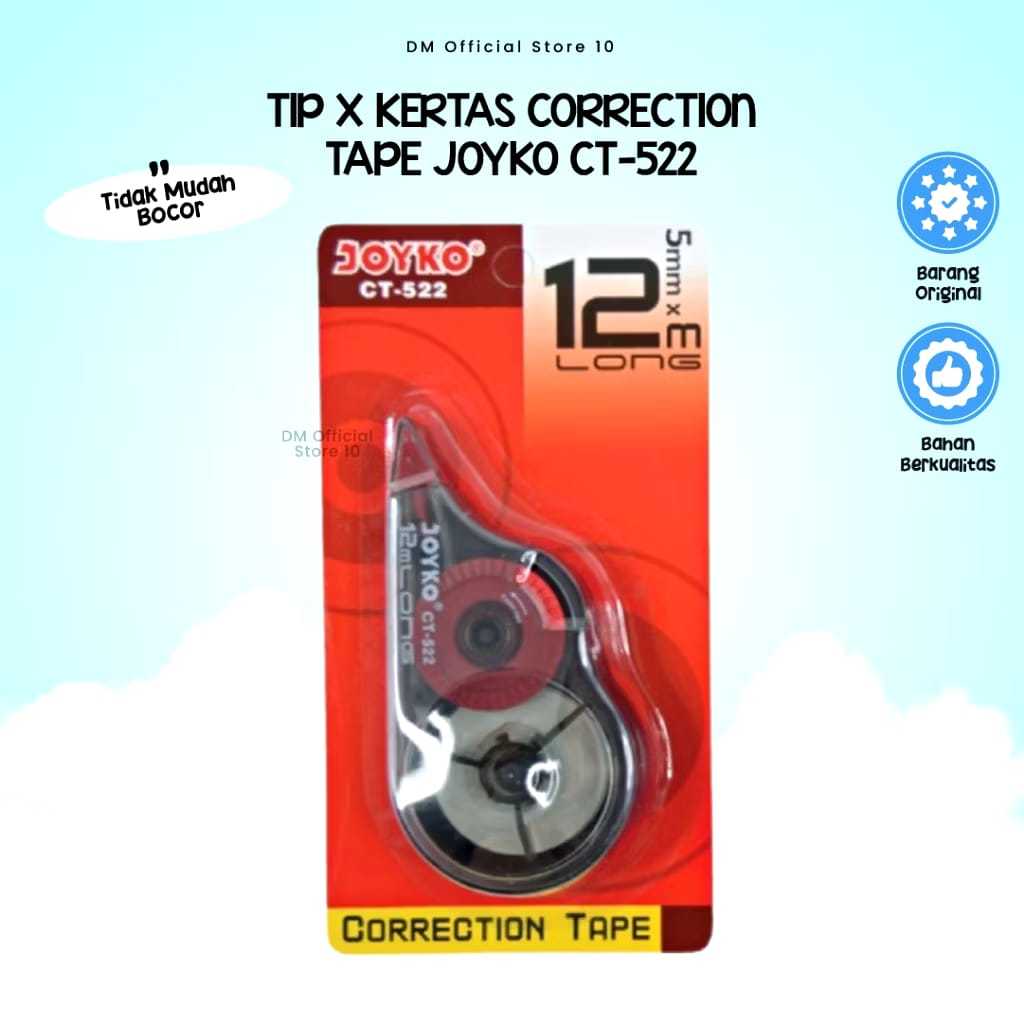 

Veiso_Correction Tape / Pita Koreksi Joyko CT-522