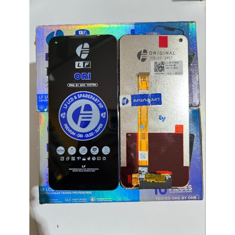 Lcd oppo A54/oppo a55 original garansi lem