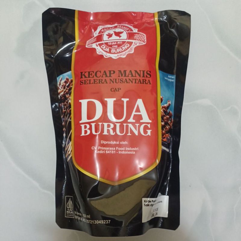 

Dua Burung Kecap Manis Reffil 450ml