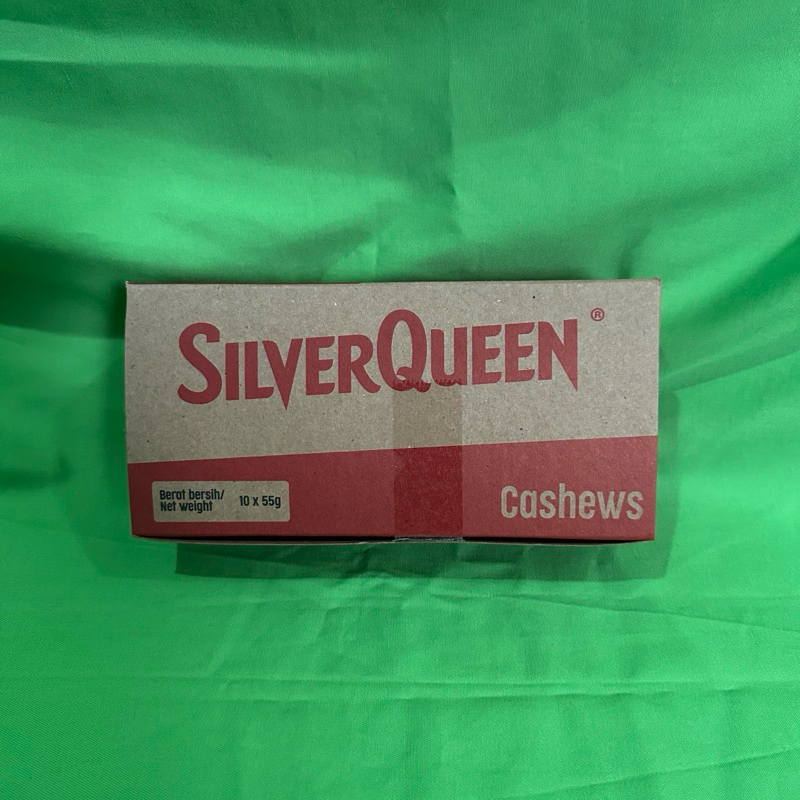 

pink Silverqueen 55gr Cashew isi 10pcs / perbox
