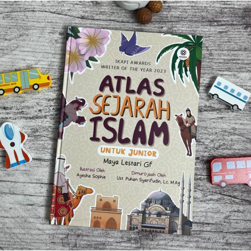 Buku Atlas Sejarah Islam for Kids
