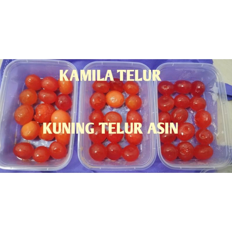 

Kuning Telur Asin Frozen / Manik Telur Asin ( Min 20 Butir)