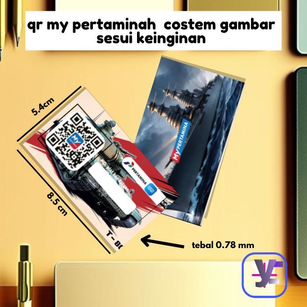 

my Pertamina card costum gambar atau foto