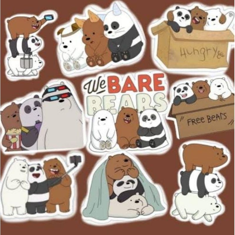 

we bare sticker