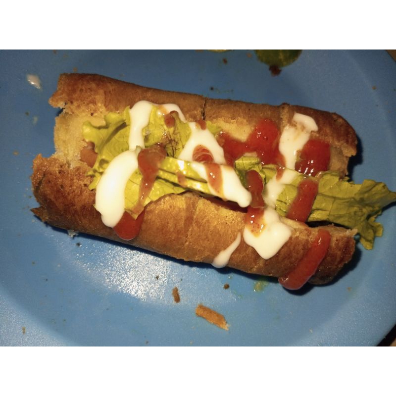 

Roti sosis (hot dog)