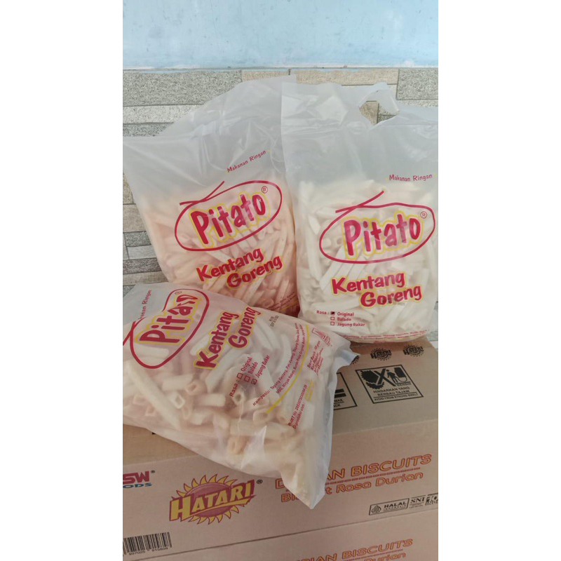 

PITATO KENTANG GORENG ORIGINAL & BALADO 250GRAM