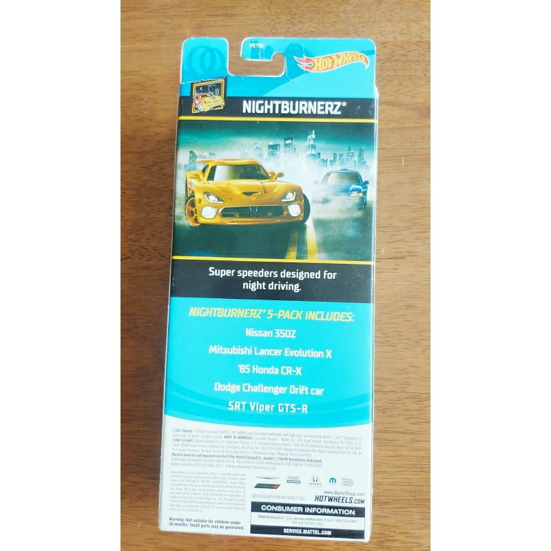 Hot Wheels Gift Pack Nightburnerz