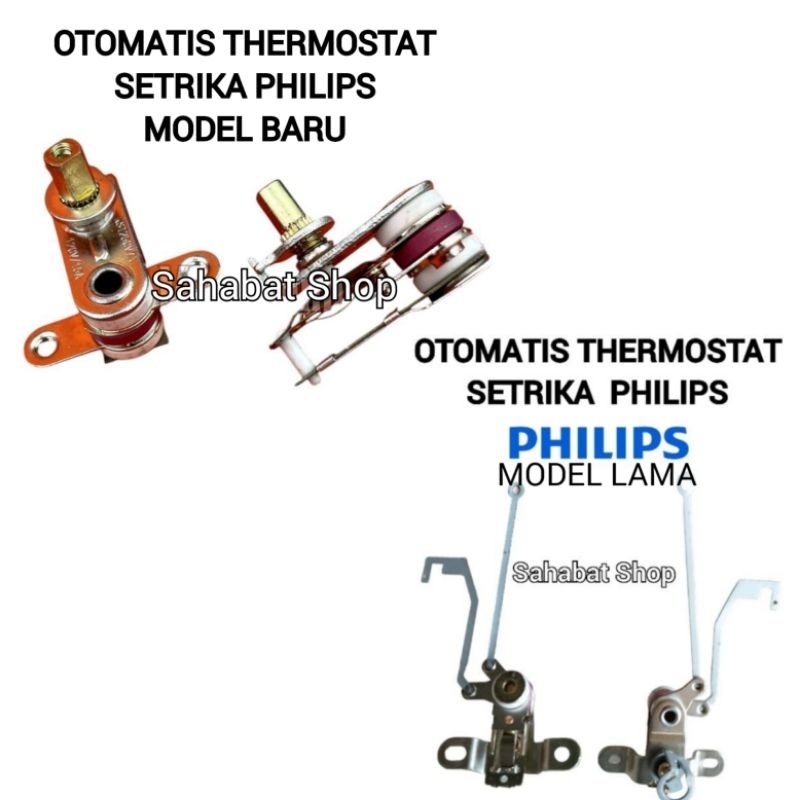 VARIAN OTOMATIS THERMOSTAT SETRIKA PHILIPS MODEL BARU & LAMA