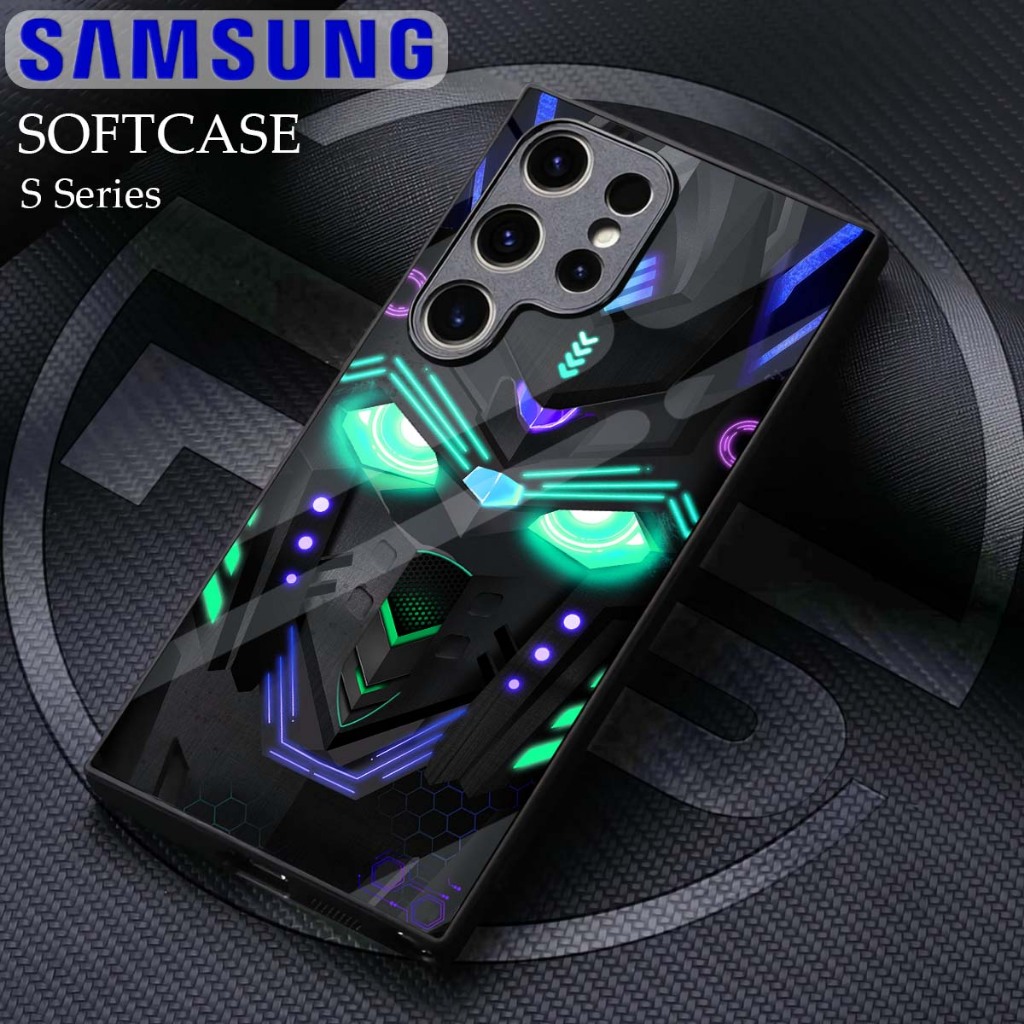 PS107 Softcase Kilau S21 | S22  | S23 | S24 | S25 Ultra Samsung Kesing Case Cover Silikon Kesing Glo
