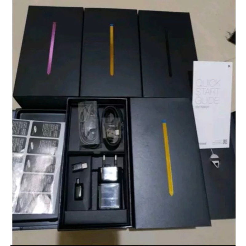 

dus box Samsung 9 fullset acc ready semua warna free request sticker