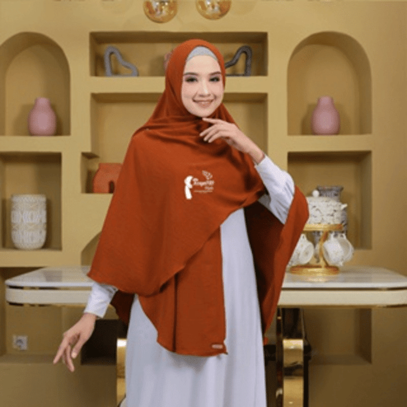 KeenaraStore- Hijab/Jilbab Pashmina Oval Crinkle Jumbo 200cm