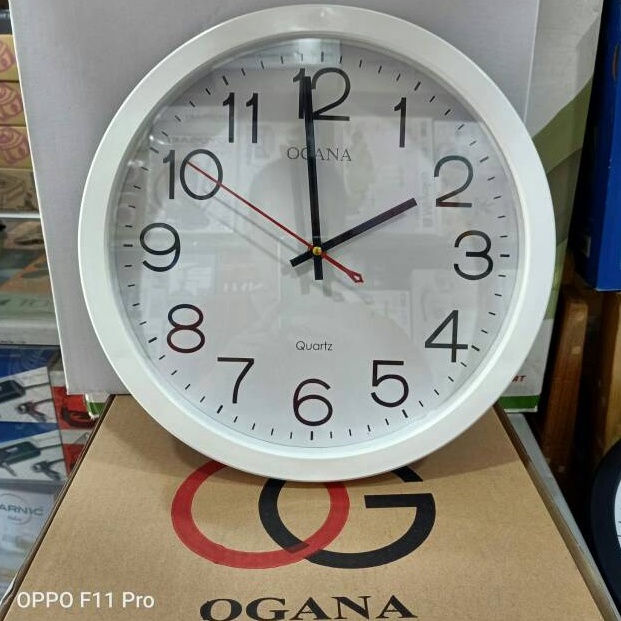 Terbaik Jam Dinding Polos OGANA 32cm
