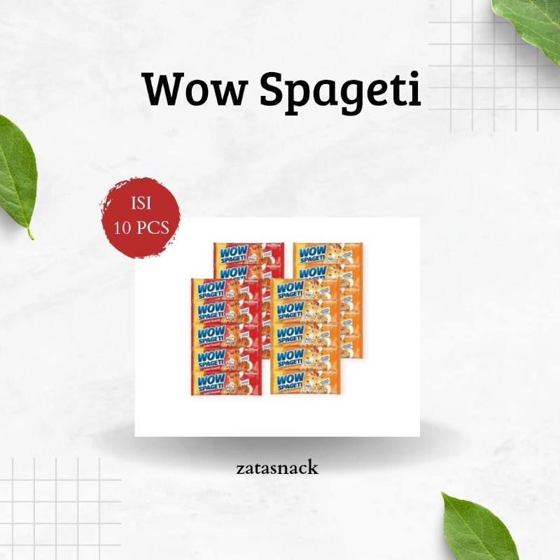 

Wow Spaghetti isi 10pcs