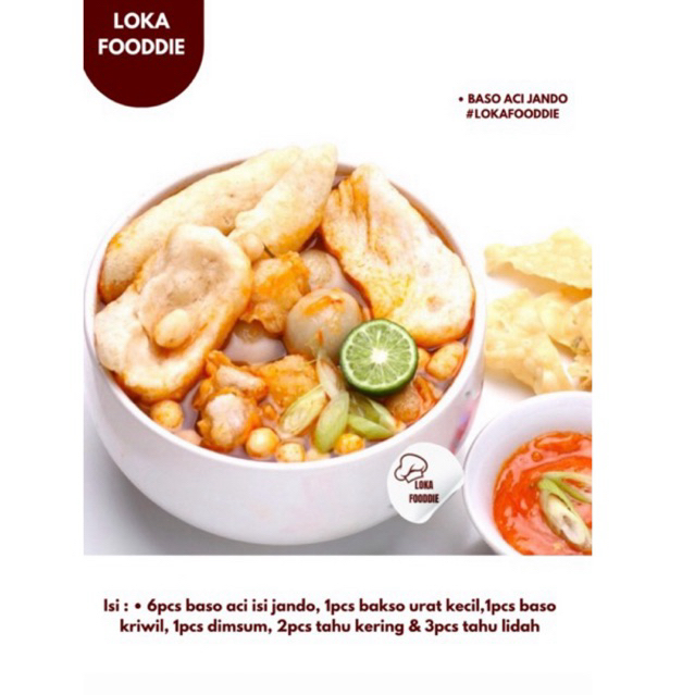 

Lokafooddie - Baso aci ayam