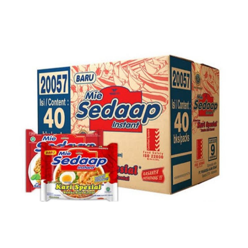 

SEDAAP KARI AYAM SPECIAL 1 DUS 40PCS