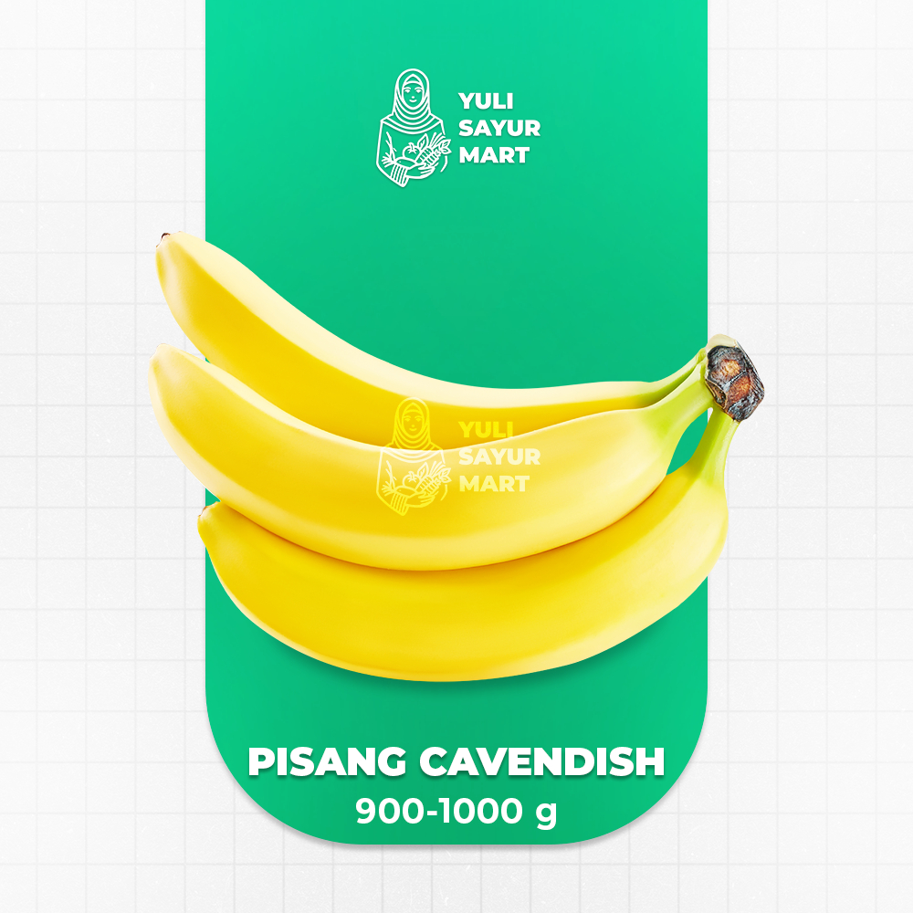 

Pisang Cavendish 900-1000g - Yuli Sayur Mart