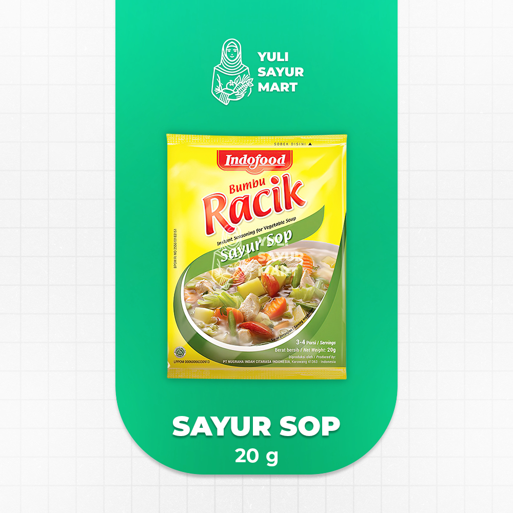 

Bumbu Racik Sayur Sop 20g - Yuli Sayur Mart