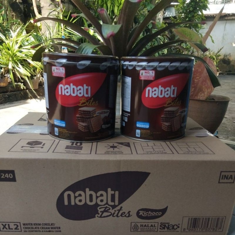 

Nabati Wafer Kaleng Coklat (1 karton)