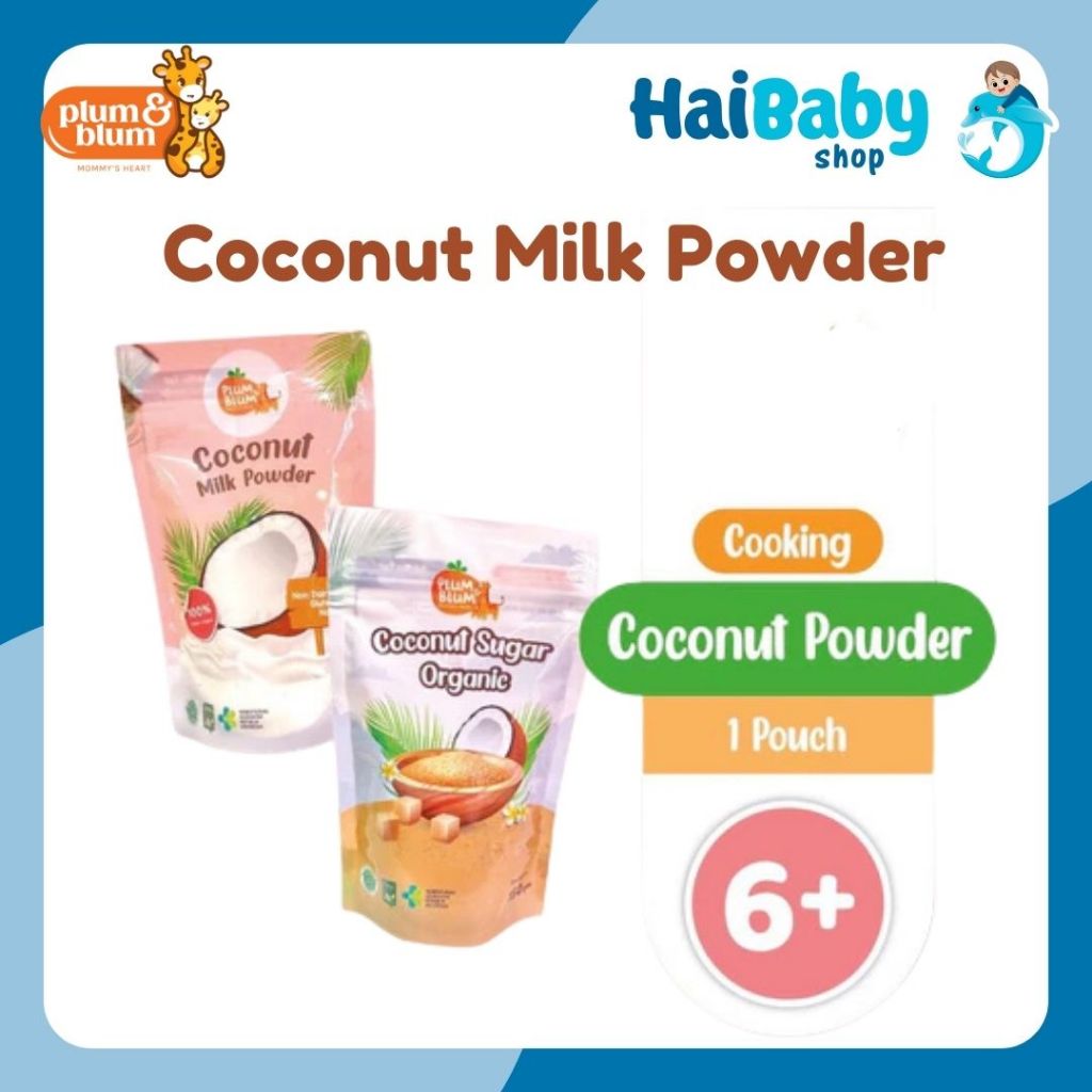 

Plum & Blum Coconut Milk Powder Coconut Sugar BB Booster - 150 gr