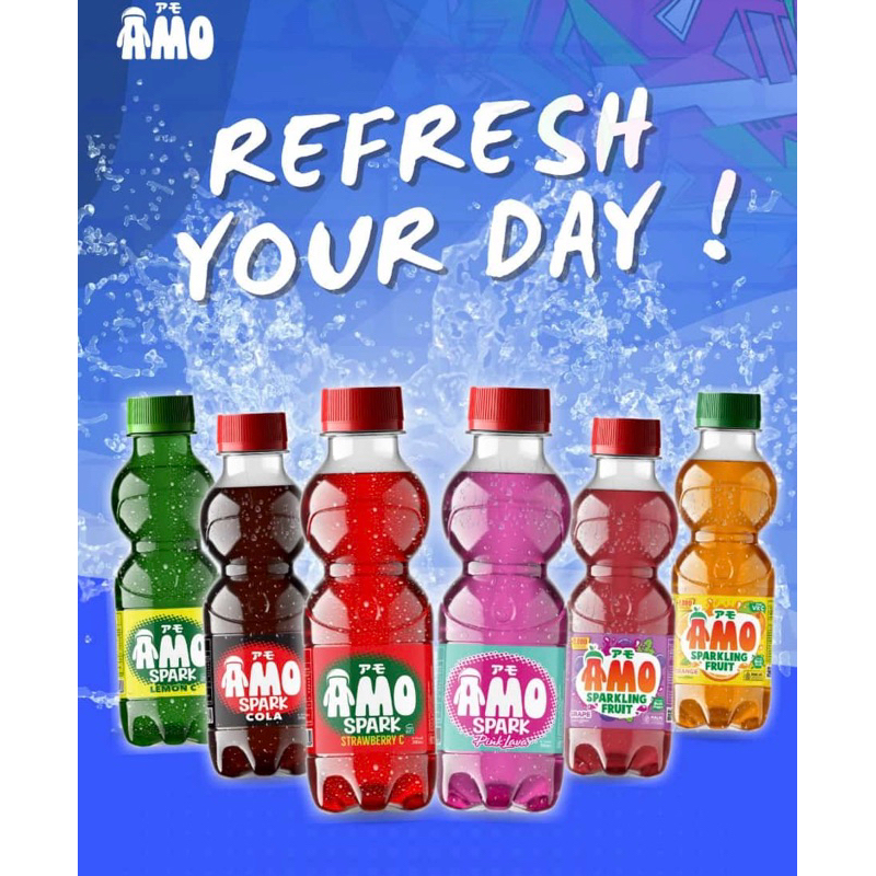 

3 pcs AMO minuman soda 200 ML