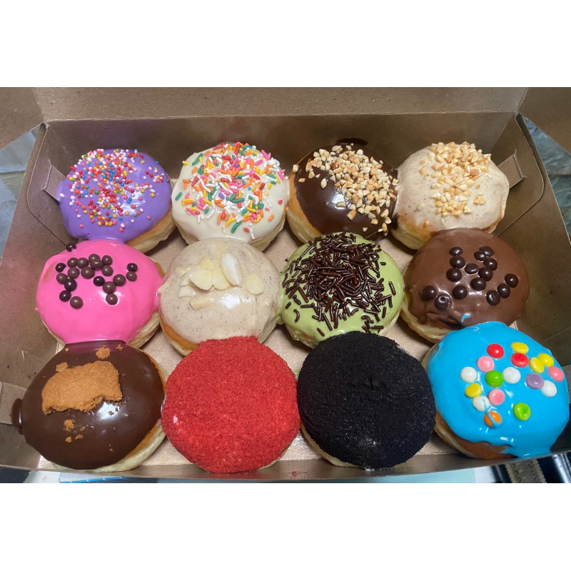 

Donat susu isi 12pcs/donat susu mix rasa