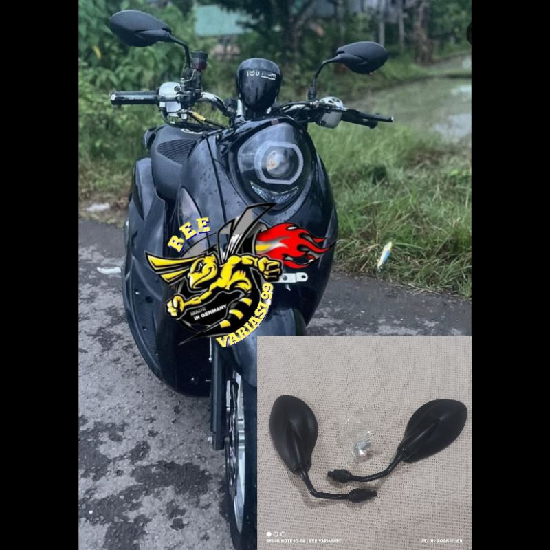 Spion Motor Yamaha X1 125z Original Yamaha Fino Model Thailand