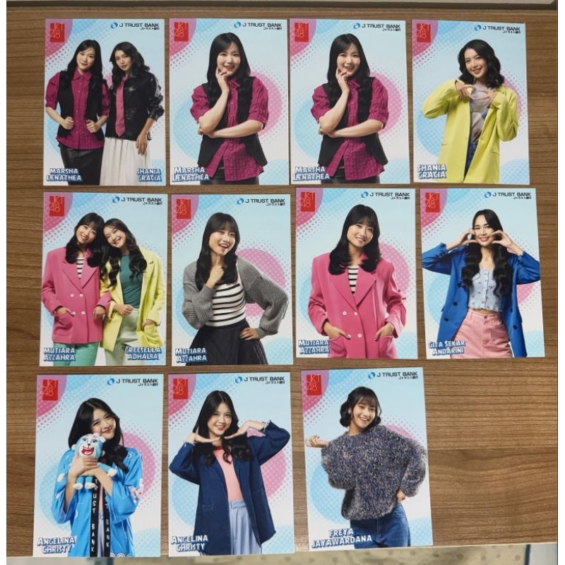 [READY STOCK] JKT48 JKT 48 PHOTOPACK JTRUST 2.0 OFFICIAL KATHRINA GITA CHRISTY MARSHA GREESEL