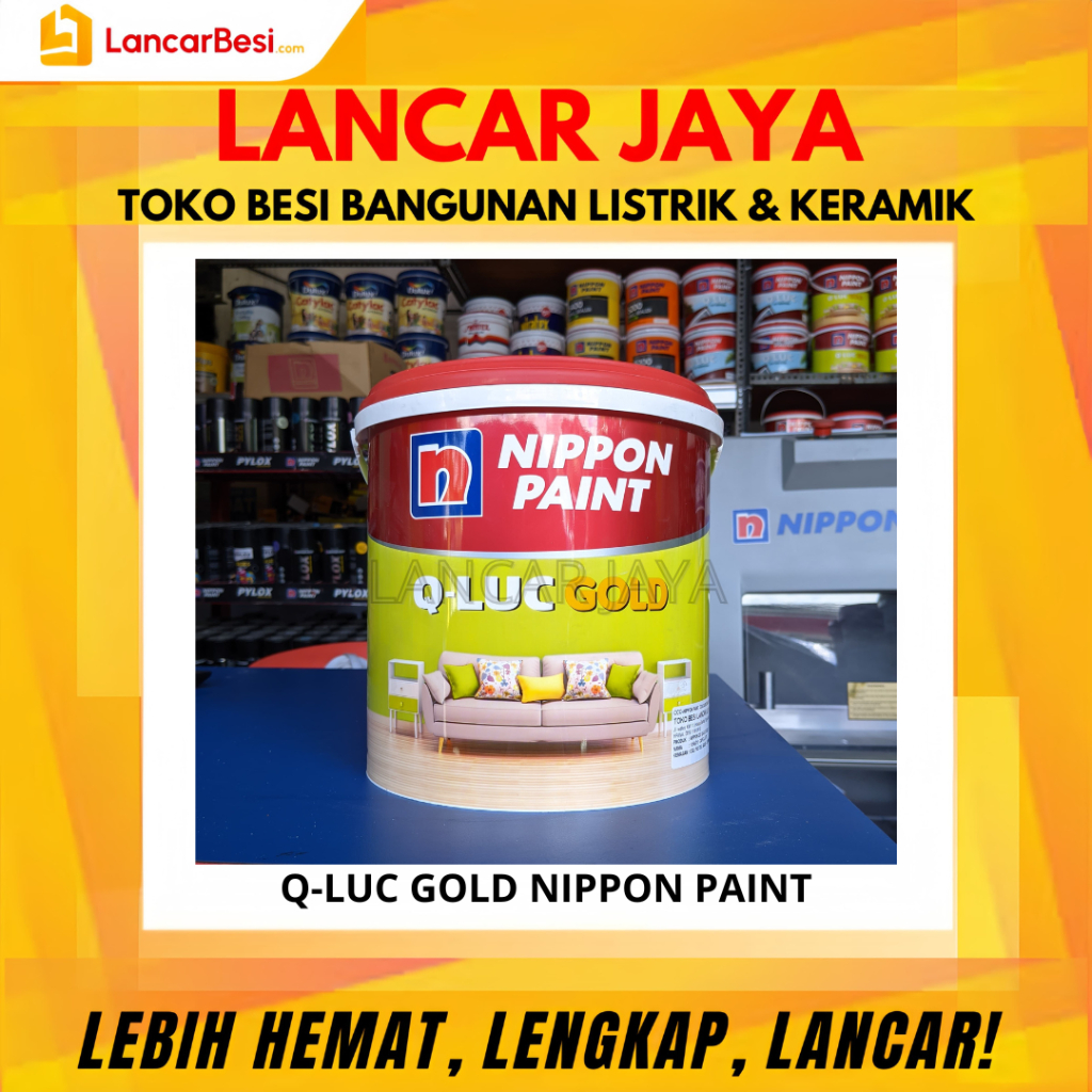 Cat Tembok Interior Q-Luc Gold Nippon Paint