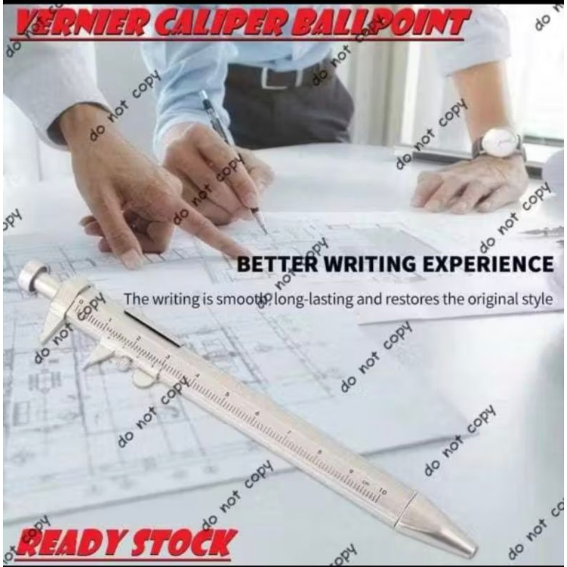 

pulpen ukur sigmat ballpoint pena multifungsi jangka sorong penggaris