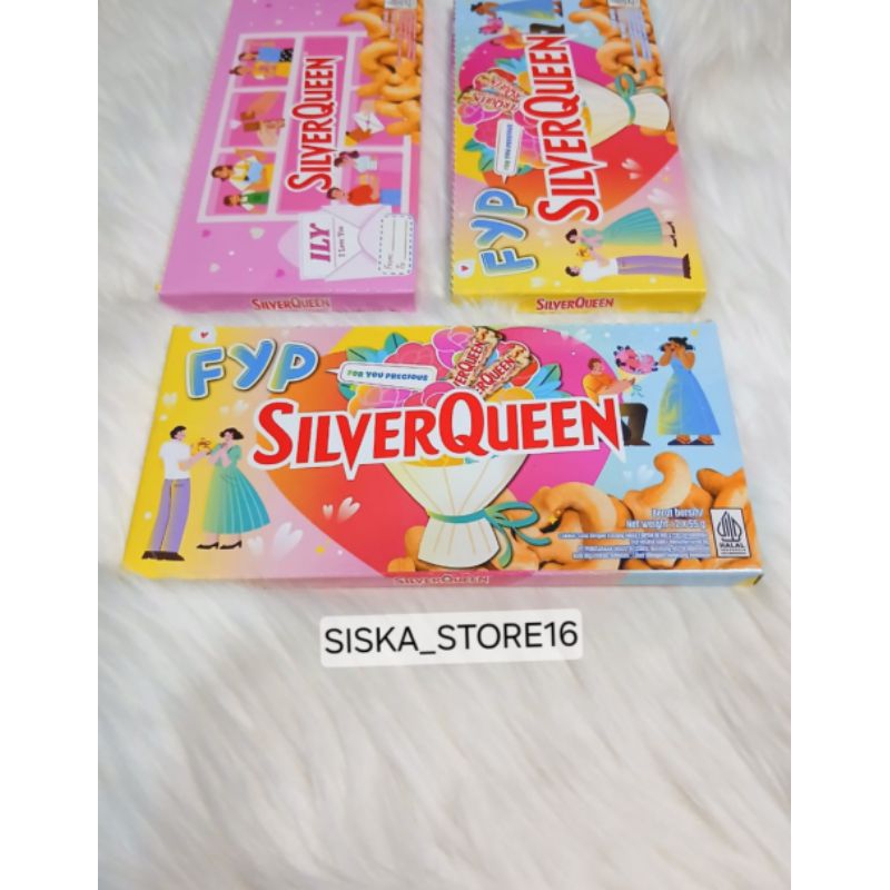 

SILVERQUEEN CASHEW 2×55Gr EDISI VALENTINE