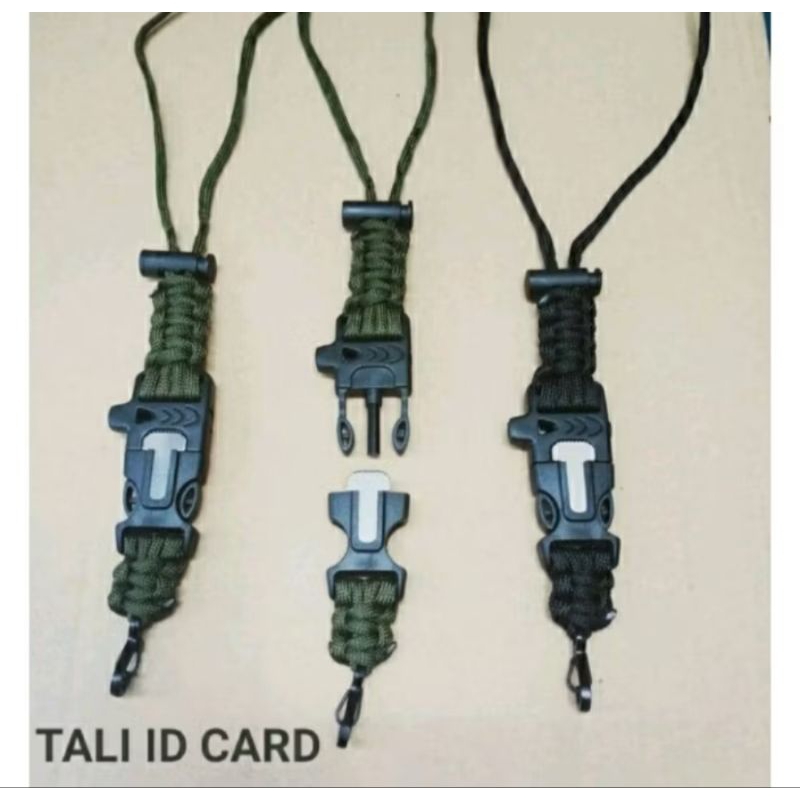 tali id card gantungan leher holder tali gantungan kartu