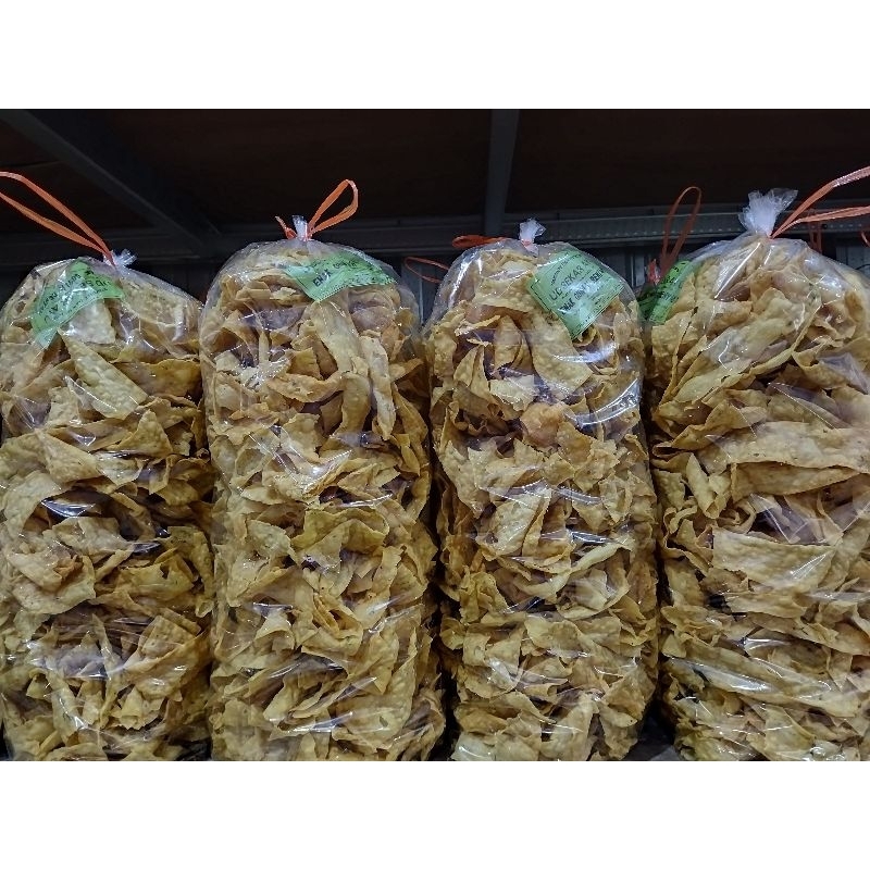 

keripik pangsit 250 gr dan 500 gr
