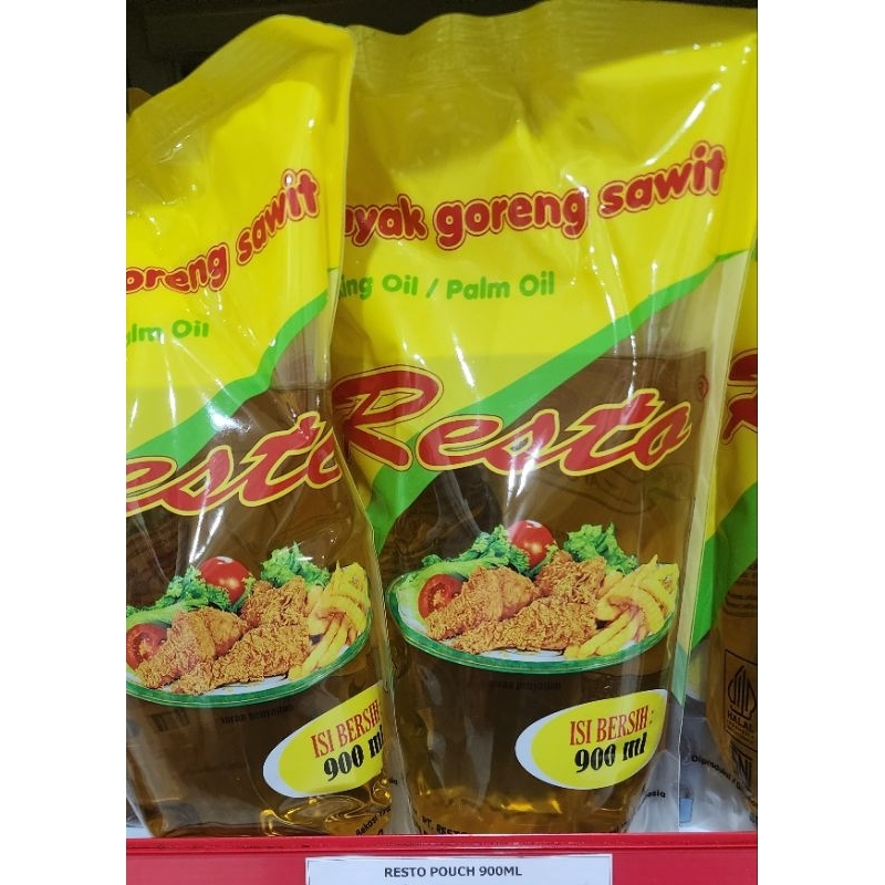 

Minyak Goreng Resto Pouch Isi Bersih 900ml Palm Oil