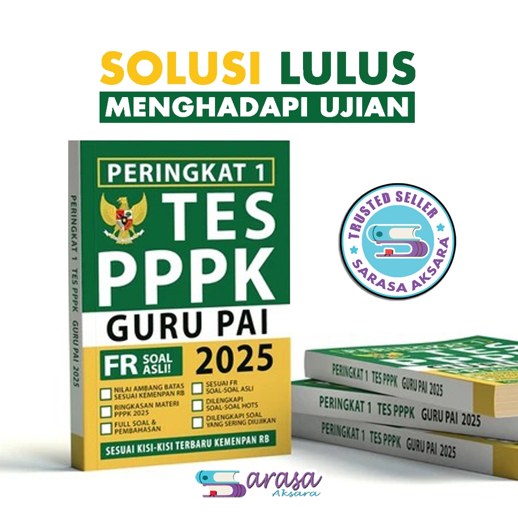 Buku PPPK GURU PAI 2025 - Peringkat 1 PPPK GURU PENDIDIKAN AGAMA ISLAM