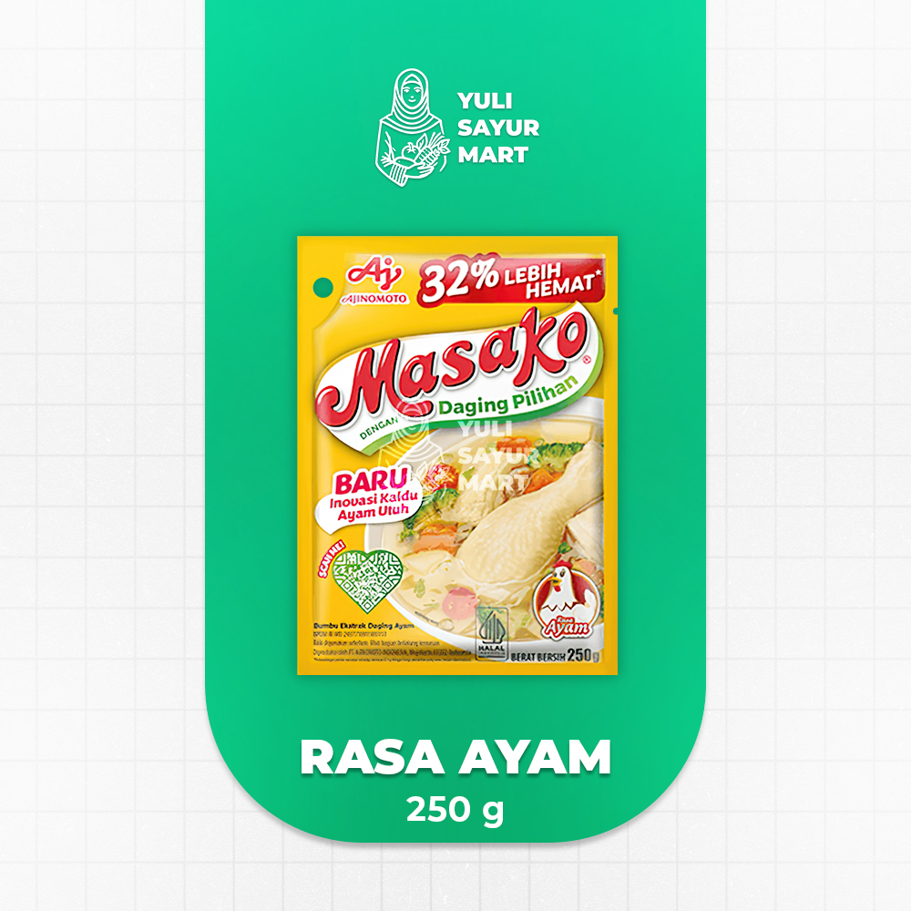 

Masako Rasa Ayam 250g - Yuli Sayur Mart