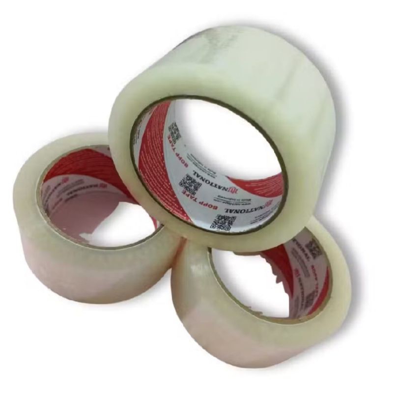 

LAKBAN NACHI NATIONAL BOPP 48MM X 100YARDS LAKBAN PACKING TERMURAH LAKBAN BESAR..