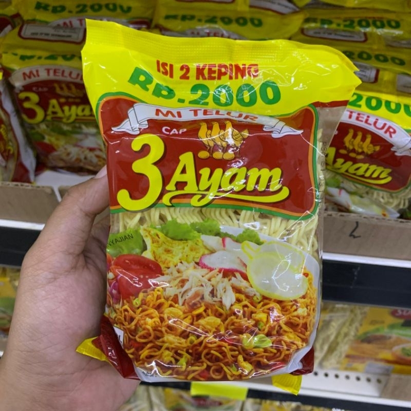 

Mie Telur Cap 3 Ayam