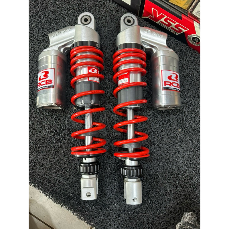 Shock Sok Belakang Nmax New Aerox 305mm RCB Premium SB-5 Series Original Click Rebound Fungsi