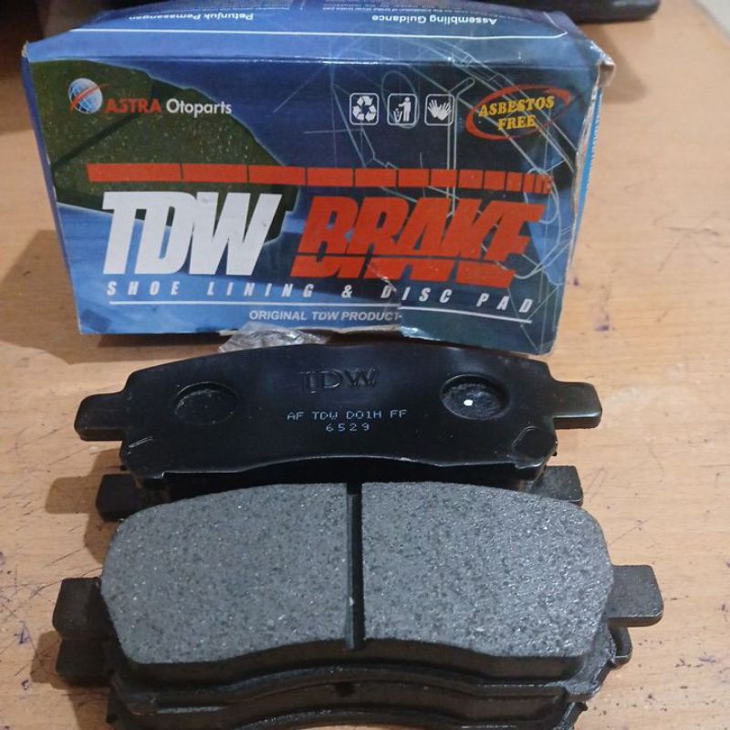 kampas rem dpn tdw toyota terios rush xenia avanza