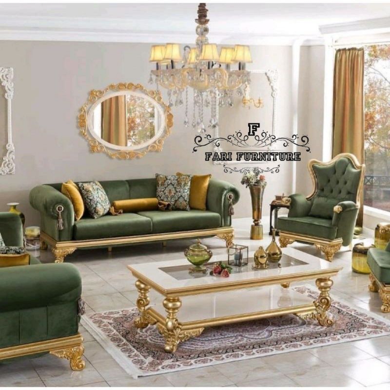 kursi tamu clasik sofa chester sofa mewah jepara