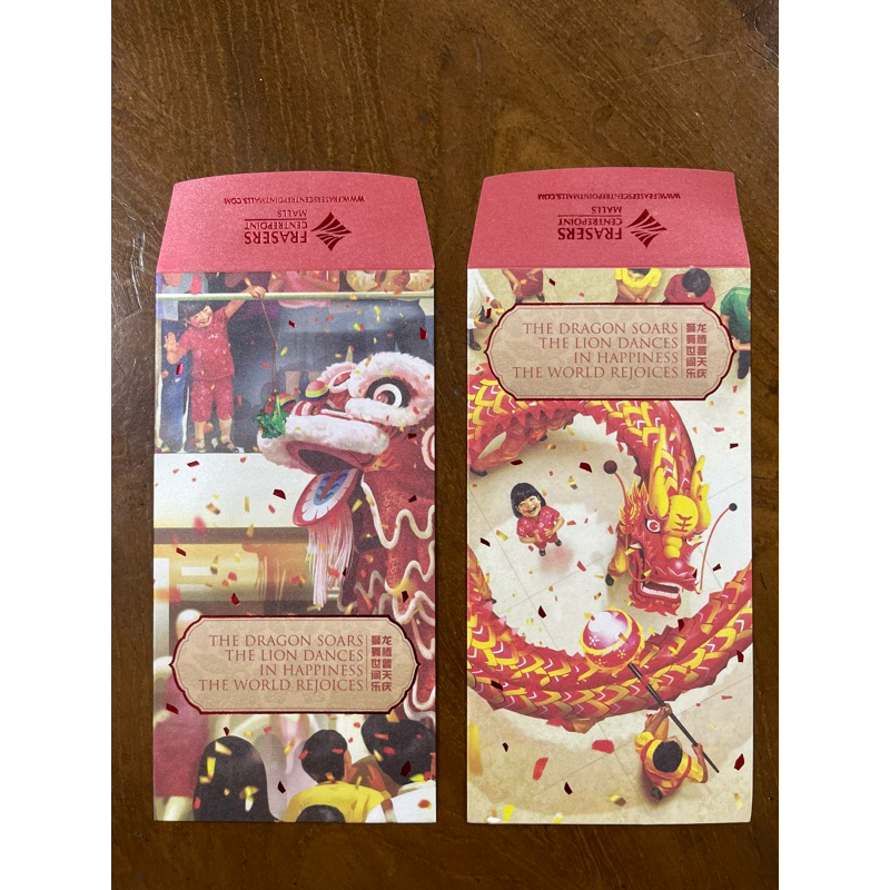 

Angpao FRASERS CENTERPOINT MALLS Singapore