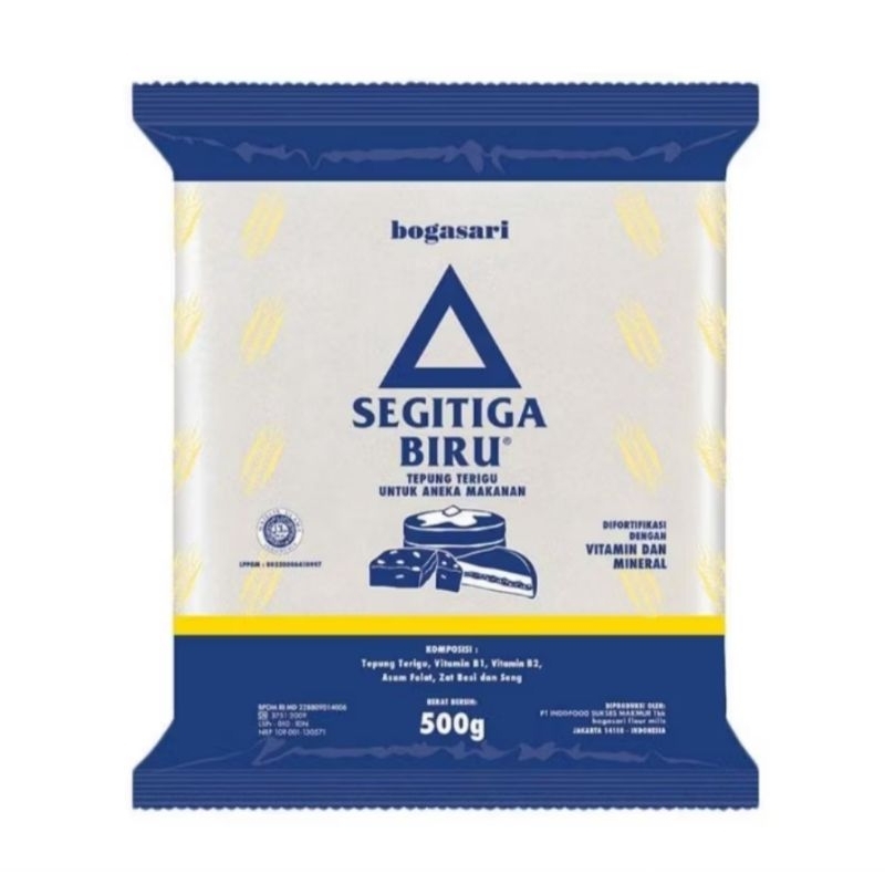

tepung segitiga biru bening 500gr