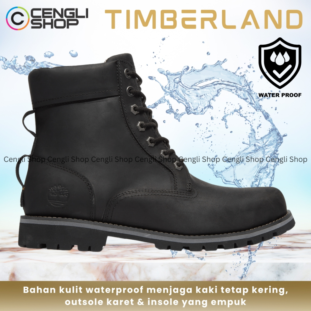 SEPATU BOOT TIMBERLAND BOOTS PRIA ORIGINAL TERBARU WATERPROOF ORI TM39