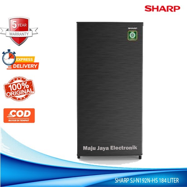 SHARP Kulkas 1 Pintu 184 Liter SJN 192 NHS JUMBO Semi Defrost