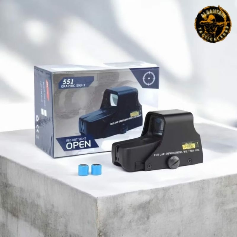 Holographic sigh 511 red dot with EOTECH marking