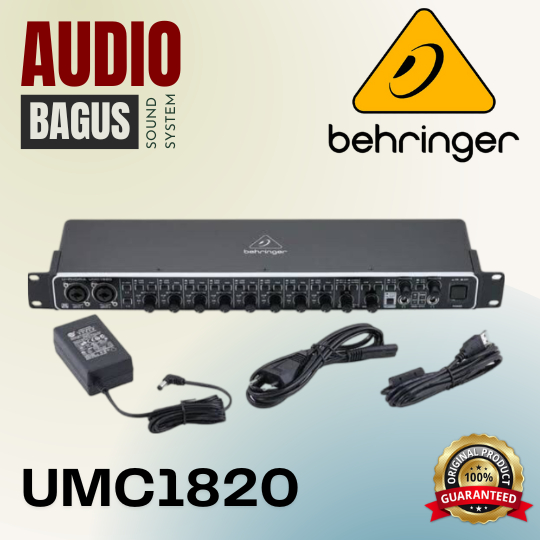 BEHRINGER UMC1820 / UMC 1820 / SOUNDCARD UMC-1820 Audio Interface